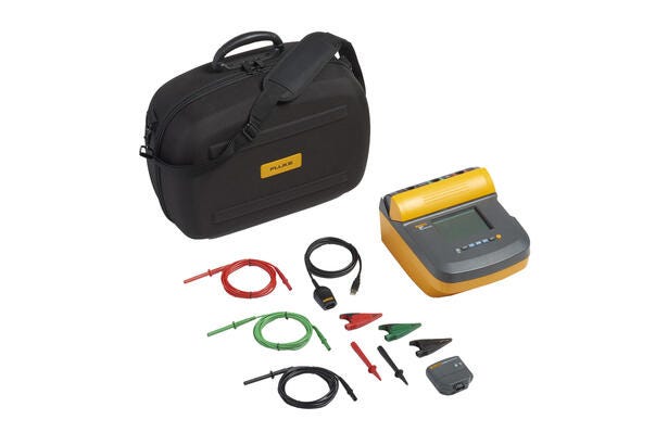 Fluke 1550C 5 kV Insulation Tester – soft case, ir3000 FC wireless data connector